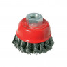 BROSSE METAL DE 65 mm TORSADEE - SARLAT OUTILLAGE