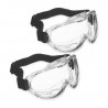 LOT  DE 2 LUNETTES DE SECURITE LUX OPTICAL