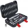 COFFRET DE DOUILLES ET EMBOUTS 1/4 DE 46 PIECES - SARLAT OUTILLAGE