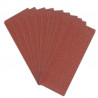 10 FEUILLES ABRASIVES 1/3 PINCEES 93 X 230 MM - GRAIN 80 - SARLAT OUTILLAGE