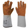 GANTS  SOUDEUR EUROWELD 250 TAILLE 10 CROUTE DE BOVIN MANCHETTE 15 CM - SARLAT OUTILLAGE