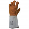 GANTS  SOUDEUR EUROWELD 250 TAILLE 11 CROUTE DE BOVIN MANCHETTE 15 CM - SARLAT OUTILLAGE