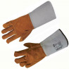 GANTS SOUDEUR EUROWELD 250 TAILLE 9 CROUTE DE BOVIN MANCHETTE 15 CM - SARLAT OUTILLAGE