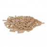 TOURILLONS CHEVILLES RAINUREES BOIS 6 x 30 mm