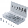 COFFRET  ASSORTIMENT DE 150 INSERTS FILETES DE 3 à 10 mm - SARLAT OUTILLAGE