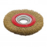 BROSSE CIRCULAIRE METALLIQUE FILS D'ACIER DE 150 mm - SARLAT OUTILLAGE