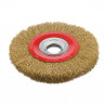 BROSSE CIRCULAIRE METALLIQUE FILS D'ACIER DE 200 mm - SARLAT OUTILLAGE