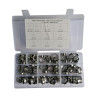 COFFRET DE 100 COLLIERS INOX A OREILLE - SARLAT OUTILLAGE