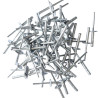 250 RIVETS POP MULTI SERRAGE DE 4.8X25 A TETE EXTRA LARGE - SARLAT OUTILLAGE