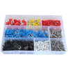 1200 EMBOUTS DE CABLAGE ASSORTIS POUR CABLES SOUPLES - SARLAT OUTILLAGE