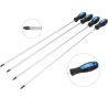 4 TOURNEVIS TORX SUPER LONGS 450 mm T15, T20, T25, T30 - SARLAT OUTILLAGE