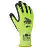 PAIRE DE GANTS DE TRAVAIL T8 - PROTECTION HAUTE VISIBILITÉ ENDUIT NITRILE