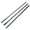 ENSEMBLE DE 3 FORETS TREPAN SDS + LONGS 260 MM 8 - 10 - 12 mm