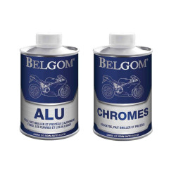 LOT BELGOM NETTOYANT ALU ET NETTOYANT CHROME - 250 ml