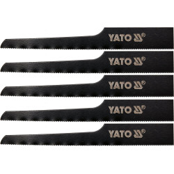 5 LAMES POUR SCIE SABRE PNEUMATIQUE 24 DENTS AU POUCE (24 TPI)